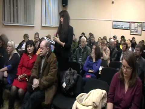 Встреча главы управы Обручевского района с населением 21.01.2015 г.