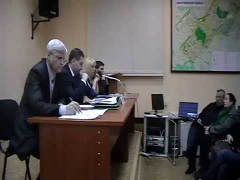 Встреча главы управы с жителями района 18.03.2015