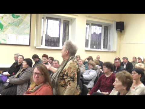Встреча главы управы с жителями Обручевского района 19.04.2017