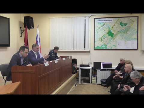 Встреча главы управы с жителями района 18.12.2019