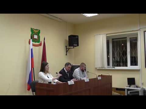 Встреча главы управы с жителями Обручевского района 21.11.2018
