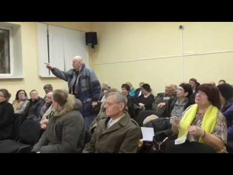 Встреча главы управы с жителями района 15.02.2017