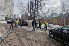05.03.2024 состоялся плановый обход территории главой управы и директором ГБУ "Жилищник Обручевского района"