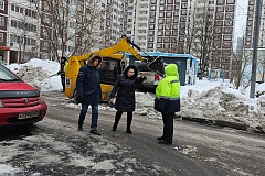 Плановые обходы территории района главой управы и директором ГБУ "Жилищник Обручевского района" состоятся 14.03.2024 и 15.03.2024г.