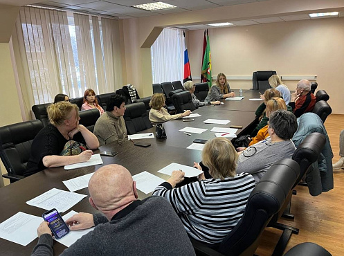 В управе Обручевского района прошло обучение для общественных советников на тему социальной поддержки жителей